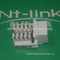 white color cat.5e krone IDC rj45 keystone jack